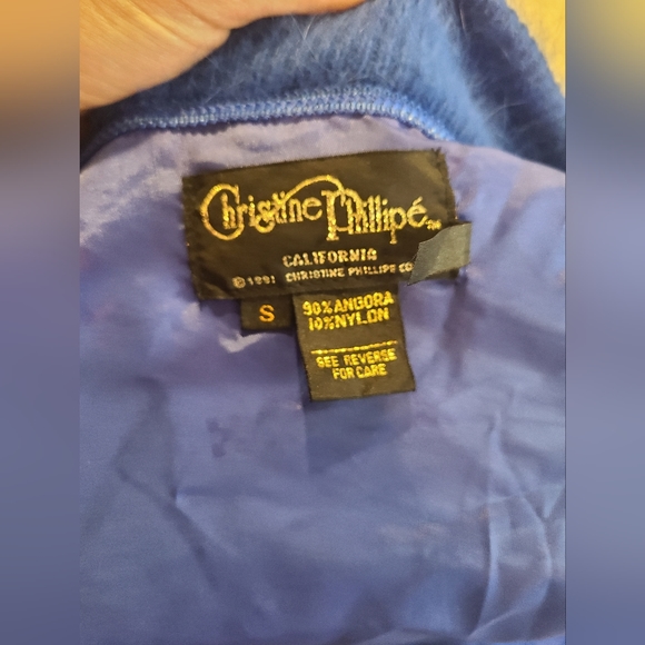 Vintage Angora Sweater - Picture 8 of 9